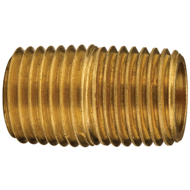 Brass Close Pipe Nipple